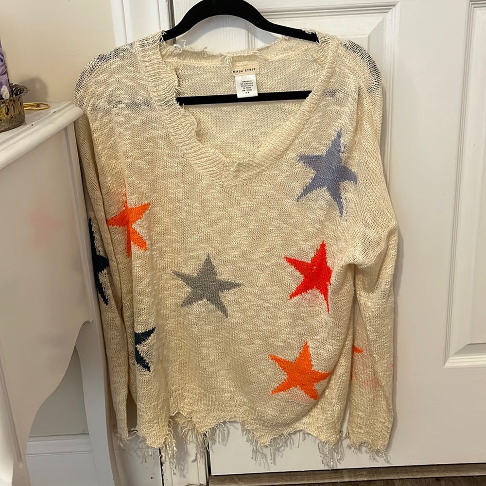 Star printed shirt from local boutique